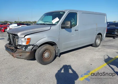 2015 Nissan Nv Cargo Nv1500 S V6 z USA, uszkodzony, nr VIN 1N6BF0KL8FN804747